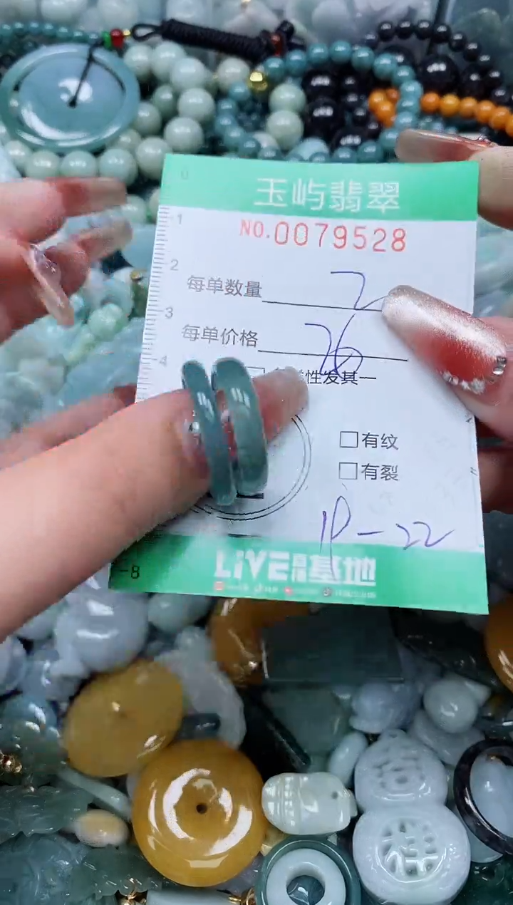 【闪购商品】翡翠颈饰未镶嵌闪购0079528