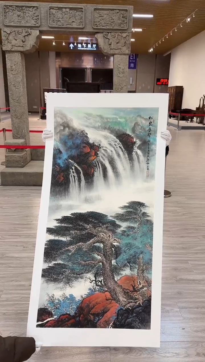 国画31赵隆轩美术馆李庆兴老师作品