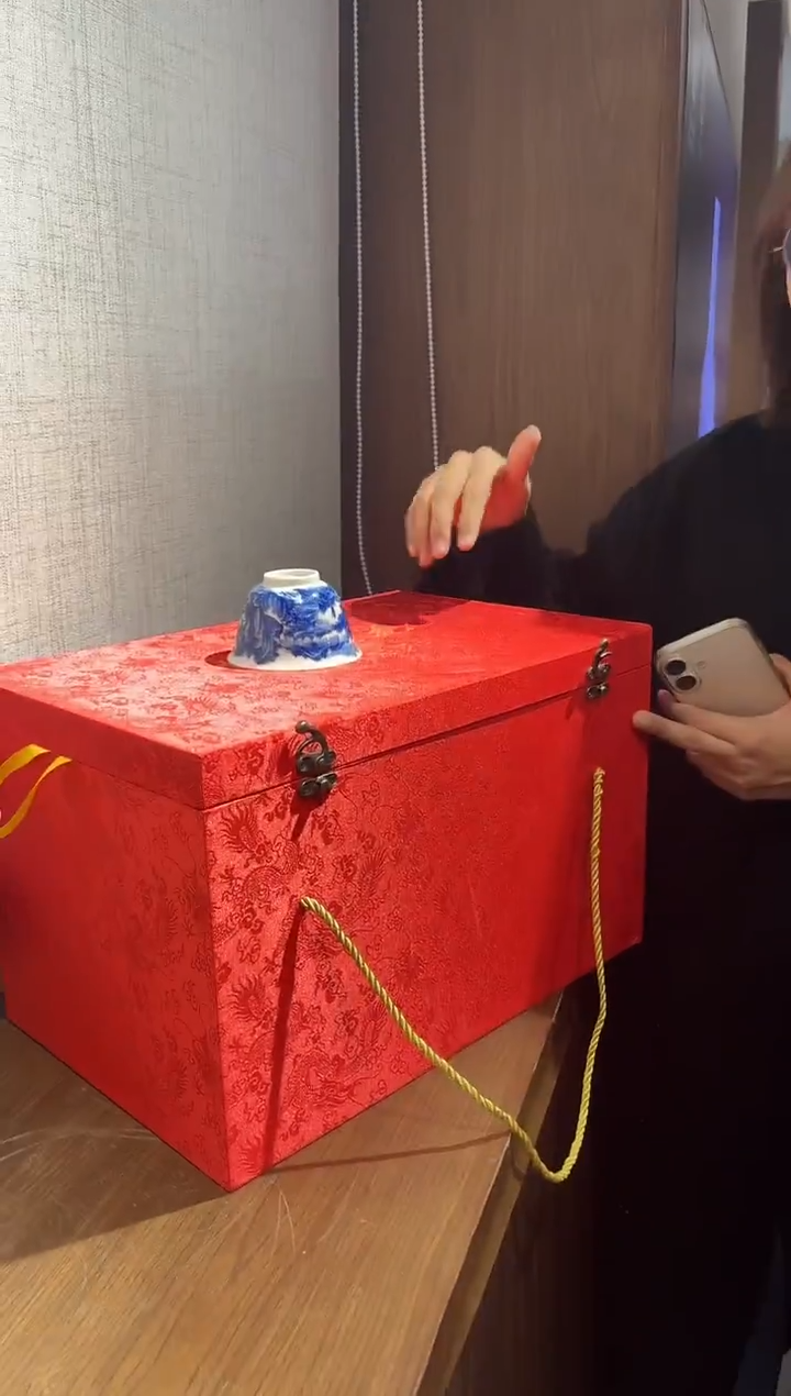 摆件陶瓷瓷立方-天天大礼包qhyxwc