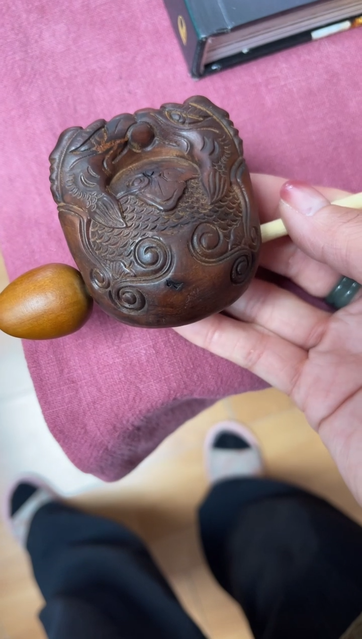 枣木无事牌天*星，枣木木鱼