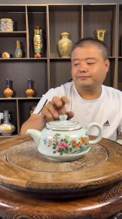 摆件景德镇陶瓷青花摆件68