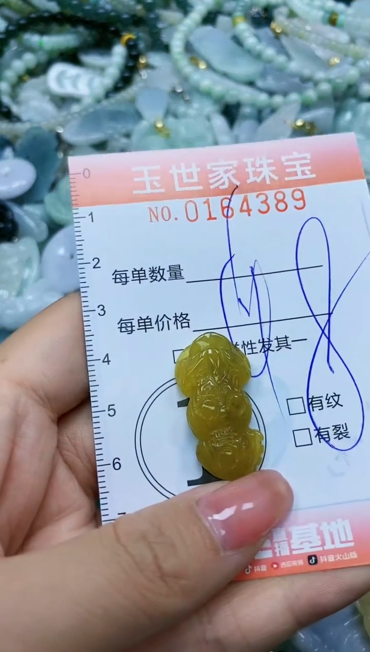 【闪购商品】翡翠颈饰未镶嵌闪购0164389