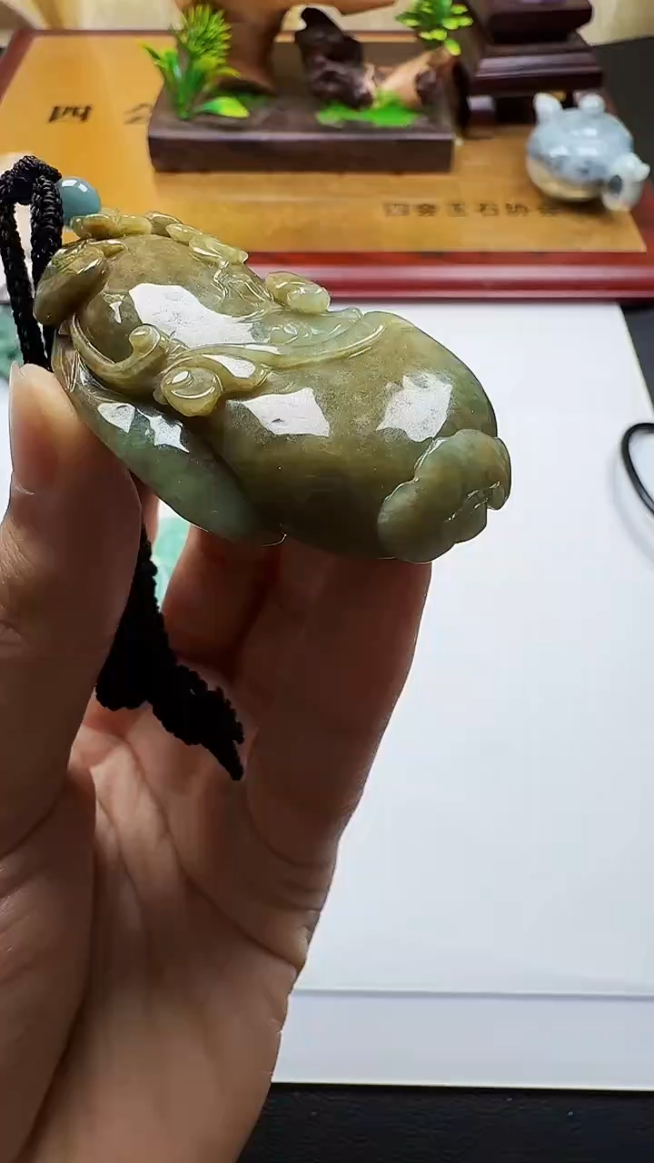 吊坠(不含链)未镶嵌翡翠1