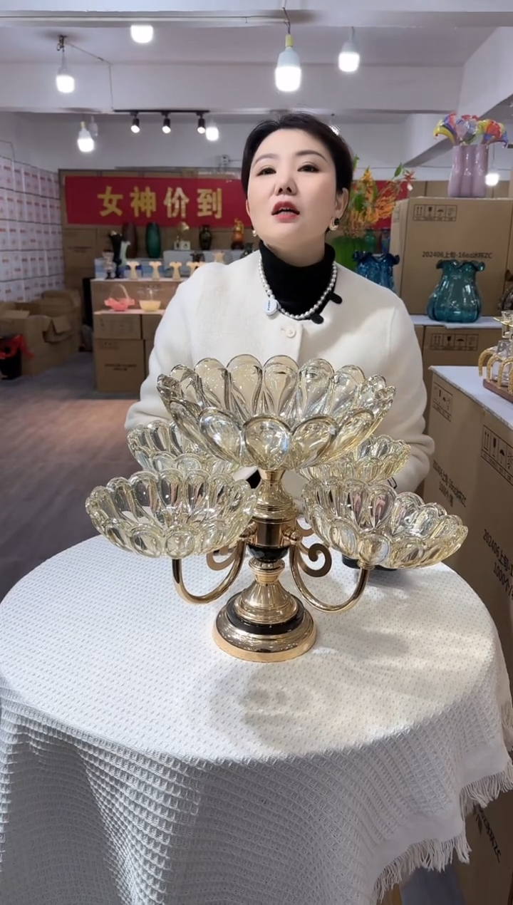 【闪购商品】琉璃泰疆花器M-38
