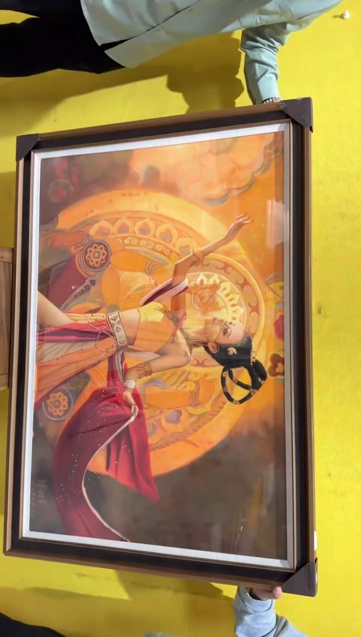 【闪购商品】油画梁兆金人物4.5平尺