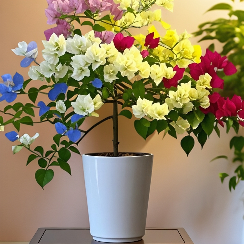 稀有品种三角梅【朝颜暮彩】花卉绿植盆栽盆景阳台客厅庭院飘枝