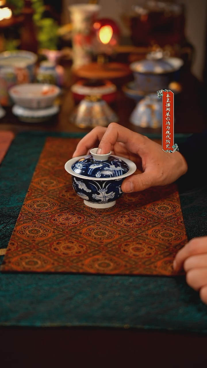 瓷片景德镇精美陶瓷茶器7484