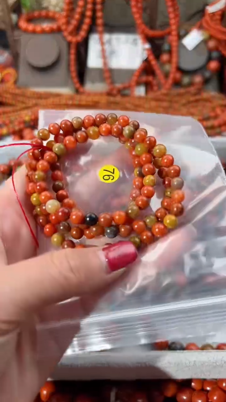 【闪购商品】南红玛瑙手串未镶嵌6+