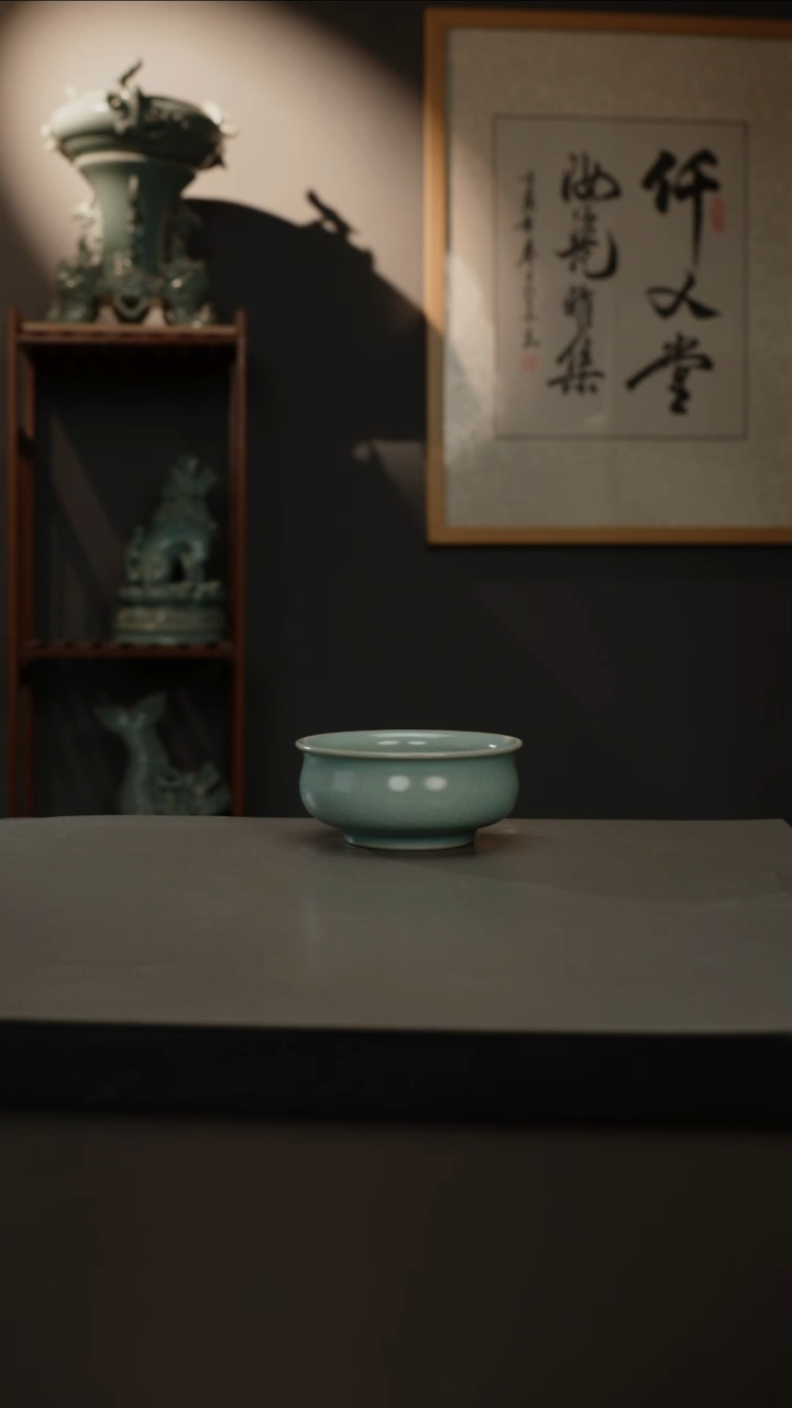 【闪购商品】杯仿古釉原矿 普洱杯