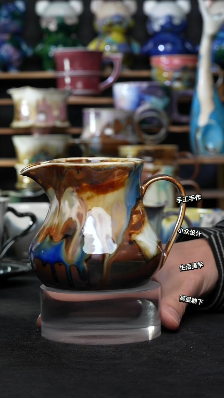 设计师款景德镇森涩手创陶瓷（食品级）504
