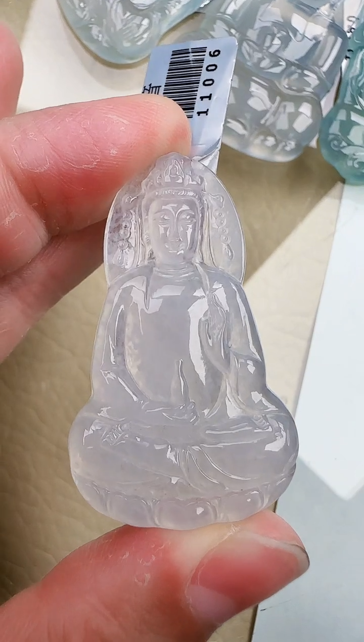 翡翠未镶嵌颈饰缅甸翡翠a货