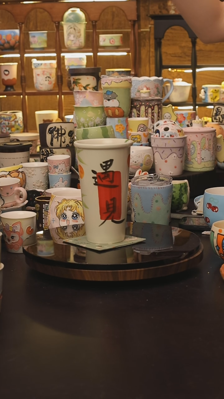 景德镇釉下彩绘设计师款式陶瓷