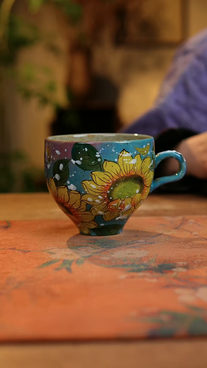 【闪购商品】瓷片1136景德镇手工手绘釉下彩高温瓷