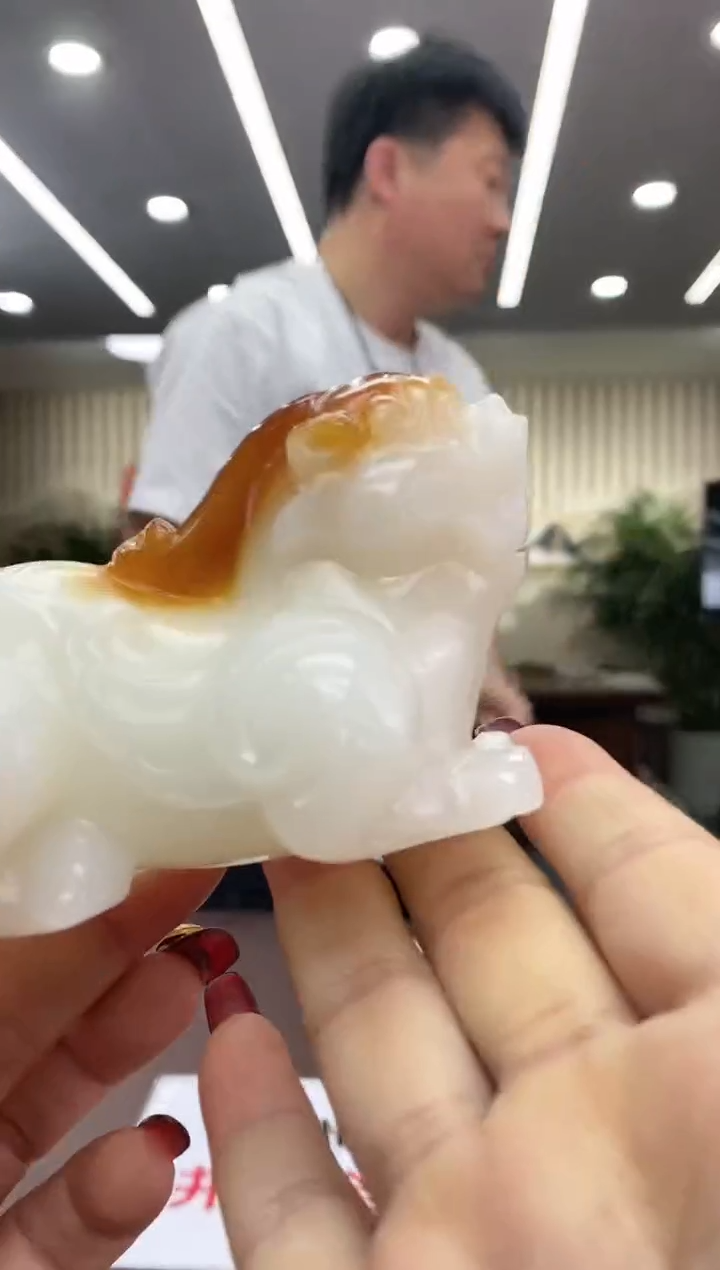 【闪购商品】和田玉貔丘摆件未镶嵌多样式发货随机发一