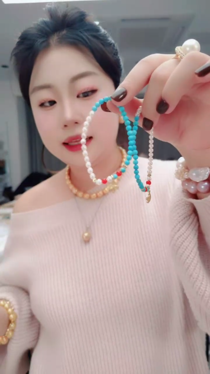 颈饰未镶嵌淡水珍珠3052手串