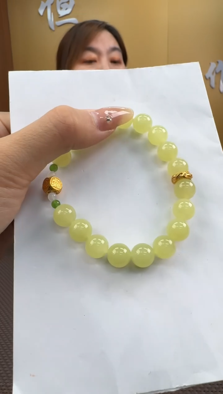 【闪购商品】和田玉手串未镶嵌9-10mm