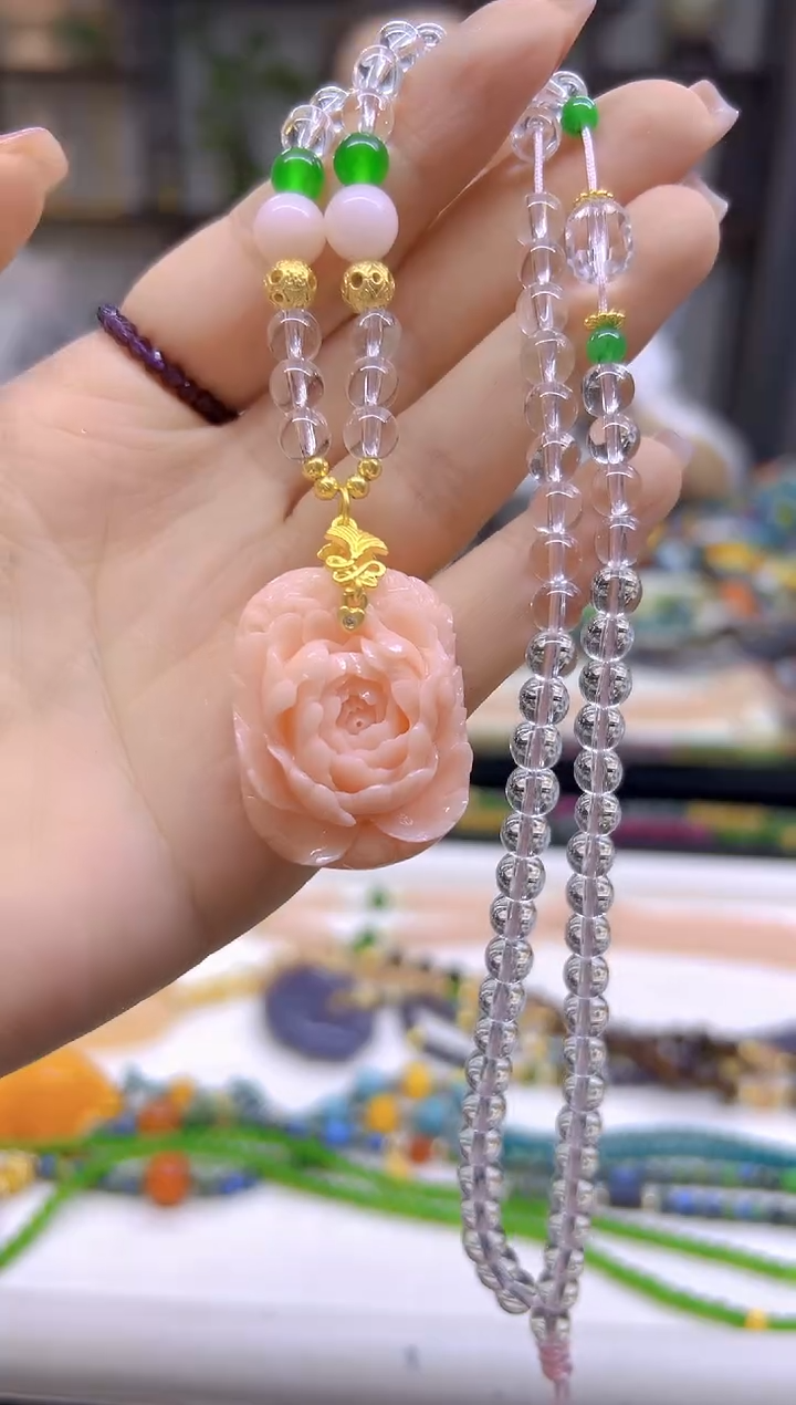 未镶嵌颈饰水晶DIY款M701