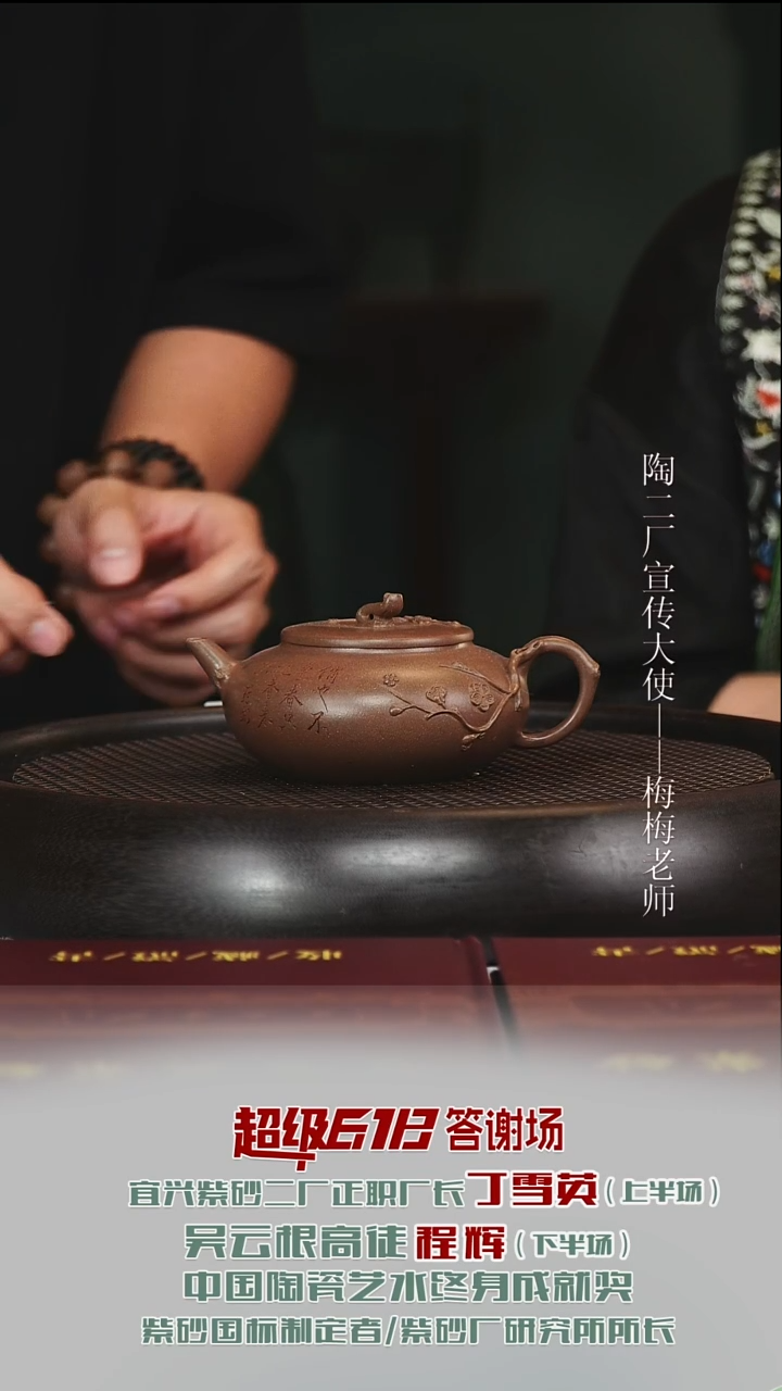 茶壶紫砂DXY49梅桩老段泥180cc