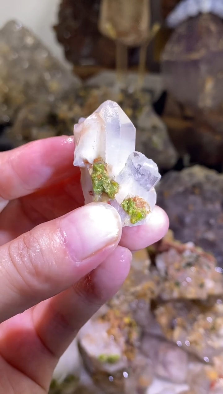 未镶嵌珠宝半成品水晶19号四川超七花园水晶
