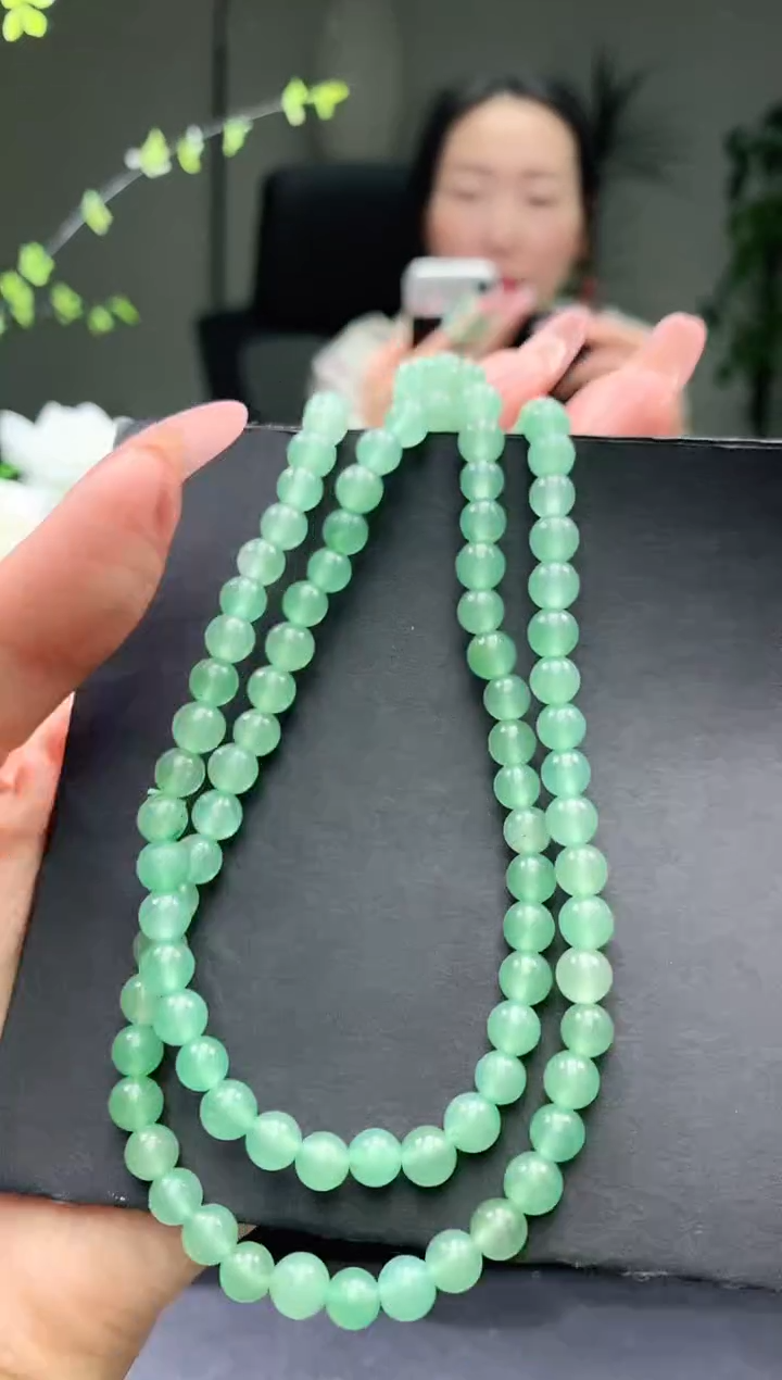 【闪购商品】石英质玉珠串未镶嵌珠串