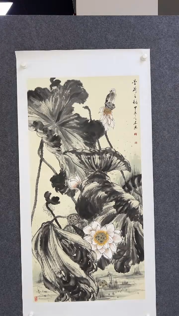 国画刘立荣亲笔绘画手绘作品D33