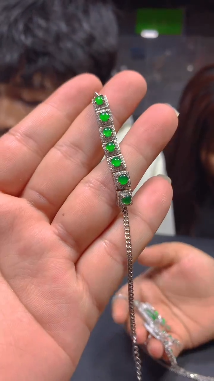 【闪购商品】翡翠手链未镶嵌0783374554/多样性发一