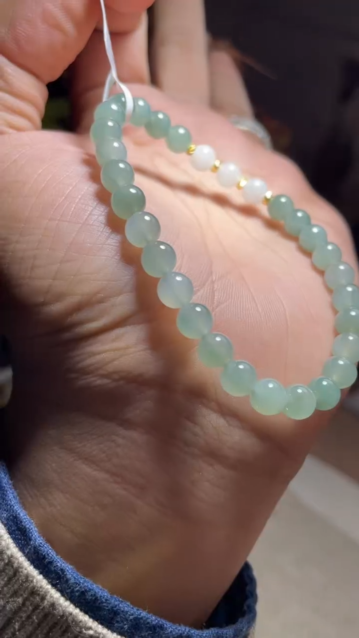 未镶嵌手链翡翠手串