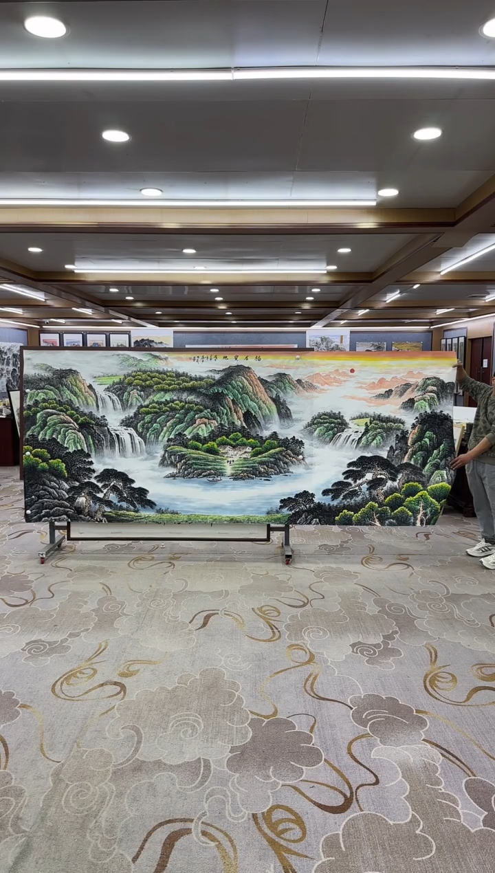 【闪购商品】绘画M 邵明义-大丈二-山水国画