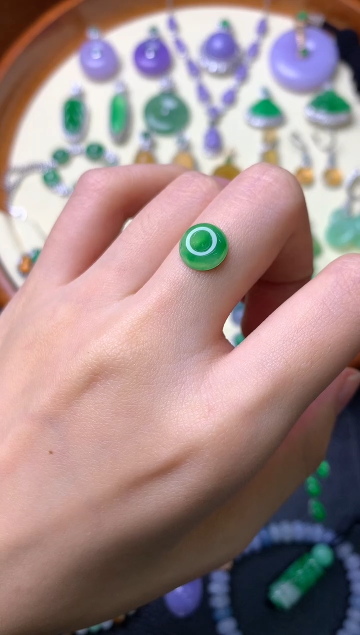 【闪购商品】定制翡翠未镶嵌裸石（镶嵌定制）