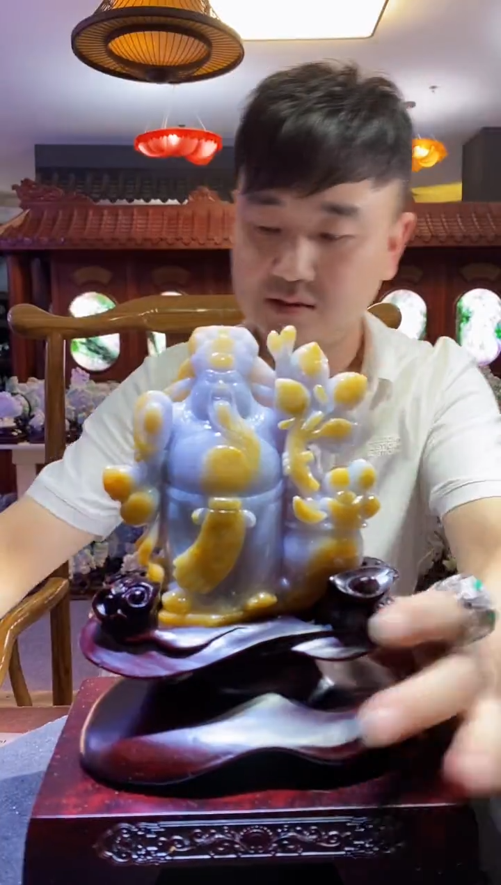 未镶嵌定制翡翠03/0910/W/财神