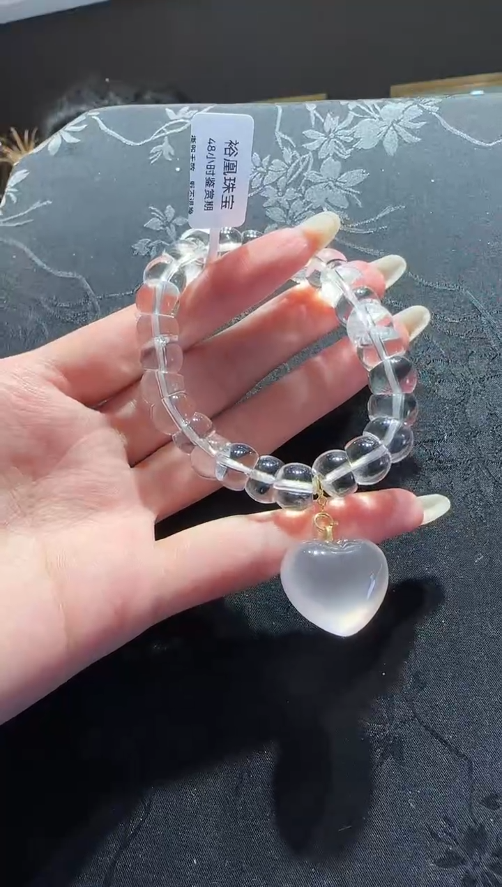 【闪购商品】水晶手串未镶嵌水晶手串设计款