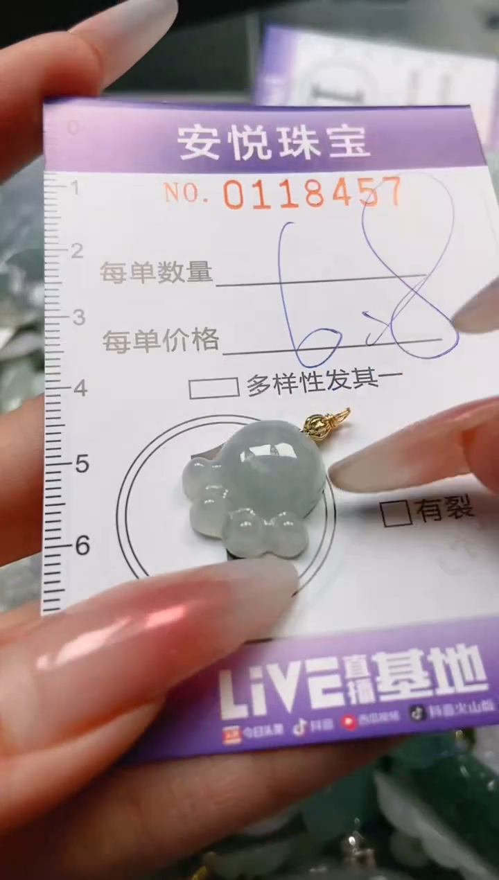 【闪购商品】翡翠颈饰未镶嵌闪购0118457