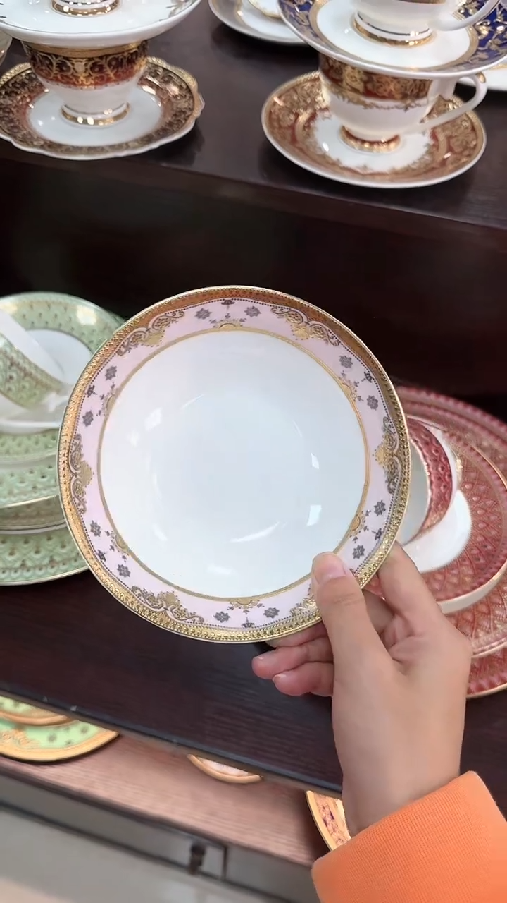 【闪购商品】瓷片6寸水果碗1个  福利价  福利价