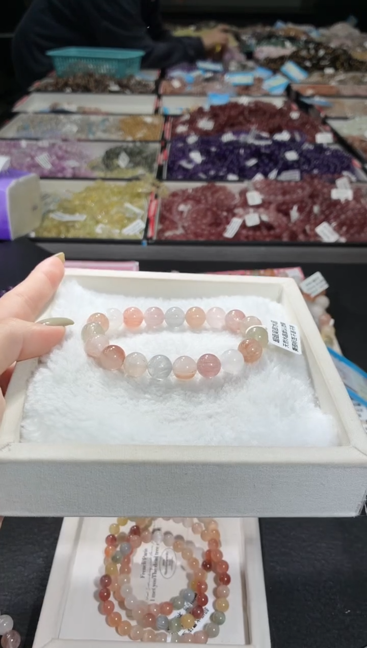 未镶嵌手链水晶296号 多样性发一EE  10+