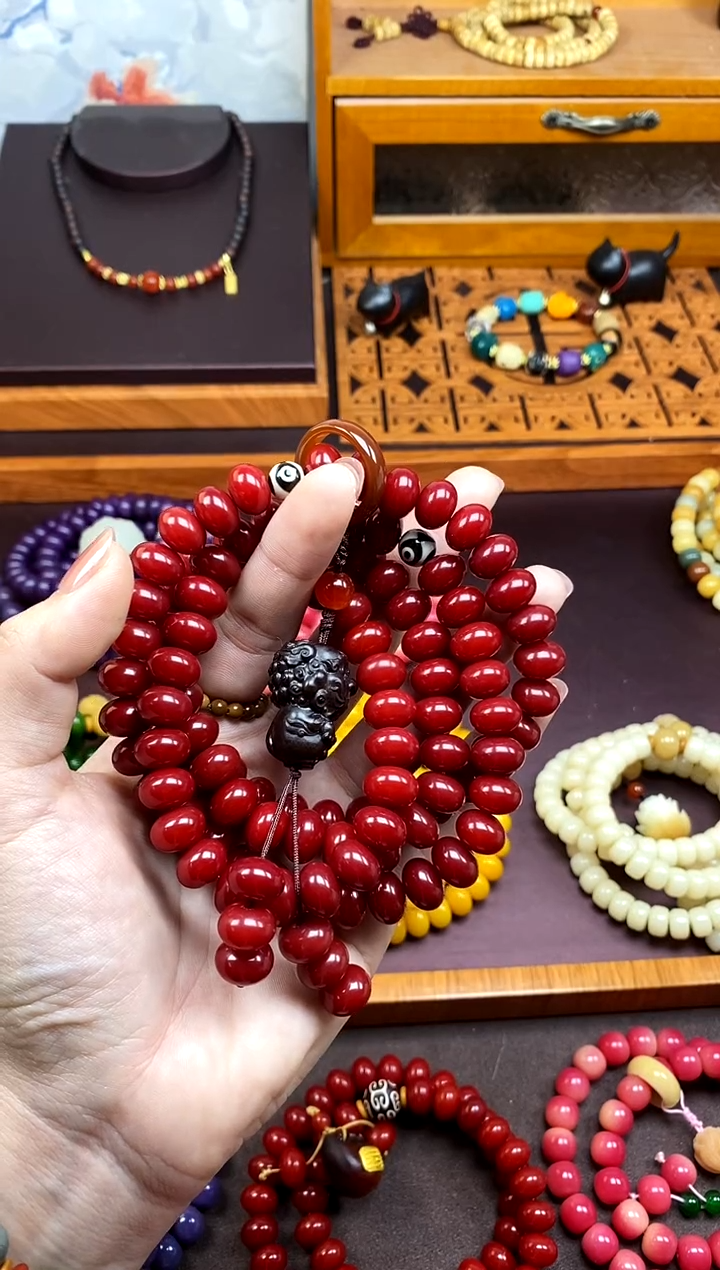 【闪购商品】白玉菩提手串红菩提多圈款跑环 百搭精选款