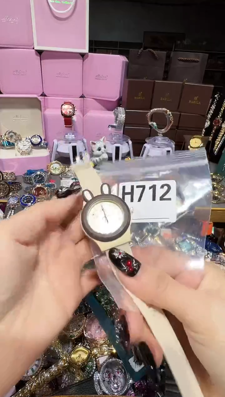 石英机芯不锈钢不锈钢直播定闪专用