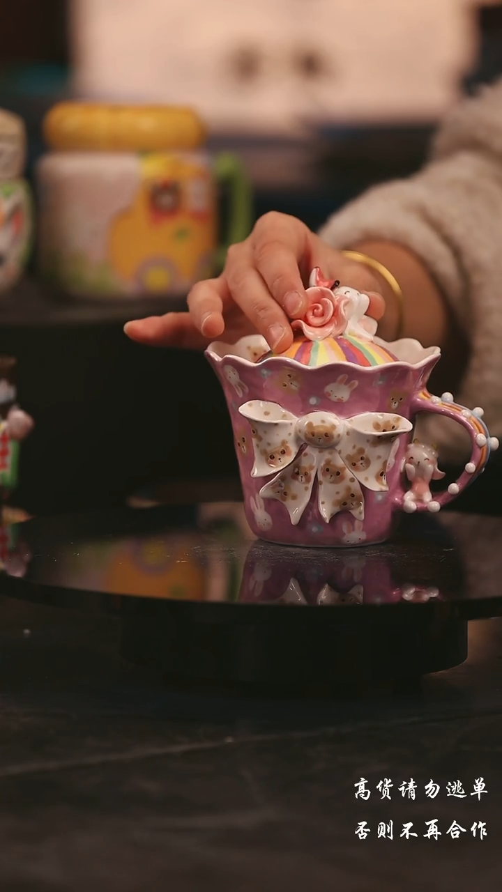 陶瓷景德镇可爱设计师款陶瓷 