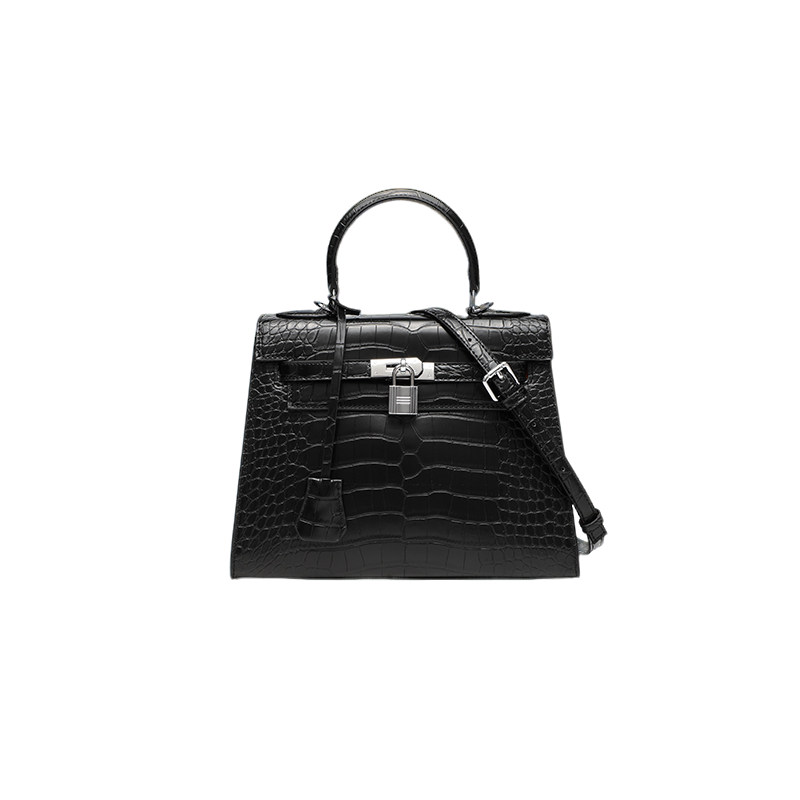 【——OneOirginal】轻奢石头纹凯莉包