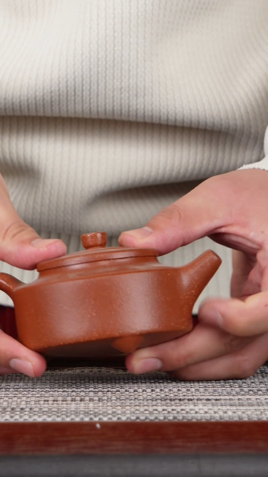 【闪购商品】紫砂茶壶12 原款紫砂壶 降坡泥 三足