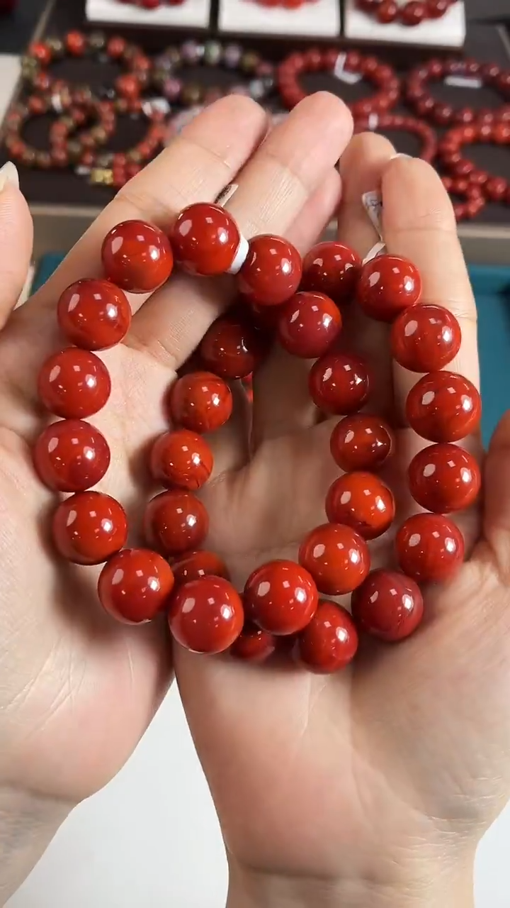 未镶嵌瓦西手串14mm南红玛瑙（多样式发其一）