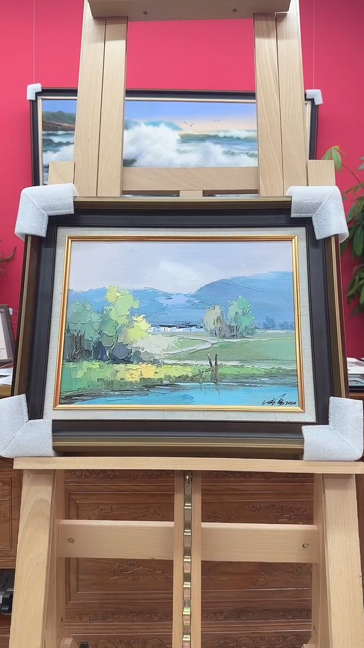 【闪购商品】国画张勇手绘油画