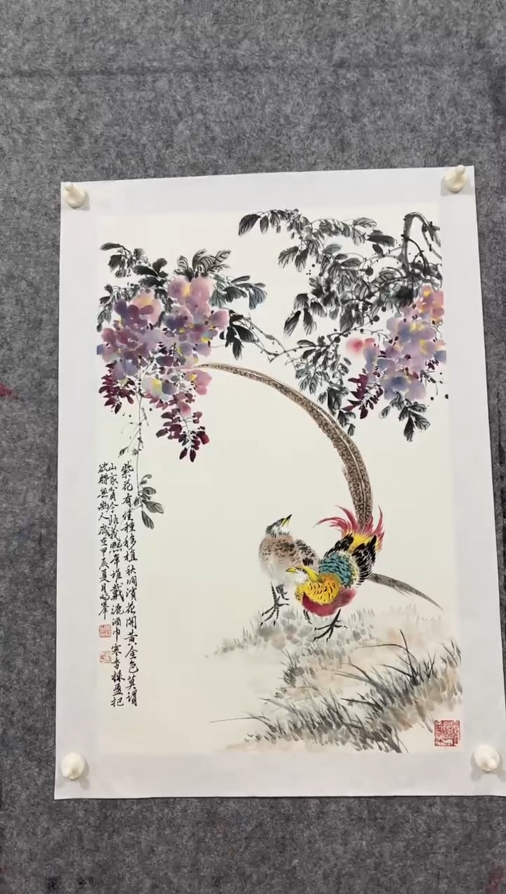 【闪购商品】国画 明峰老师精品2.7平尺作品
