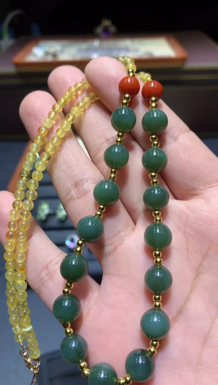 【闪购商品】和田玉颈饰未镶嵌P104