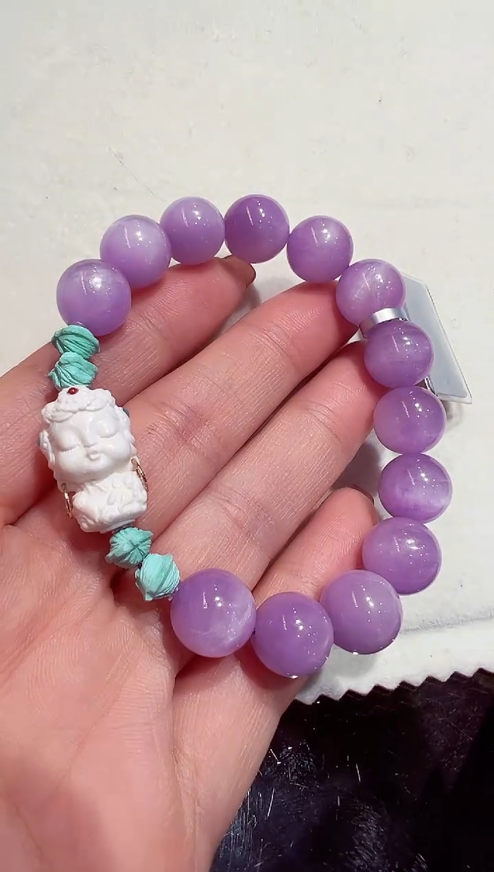 【闪购商品】锂辉石手链未镶嵌手链