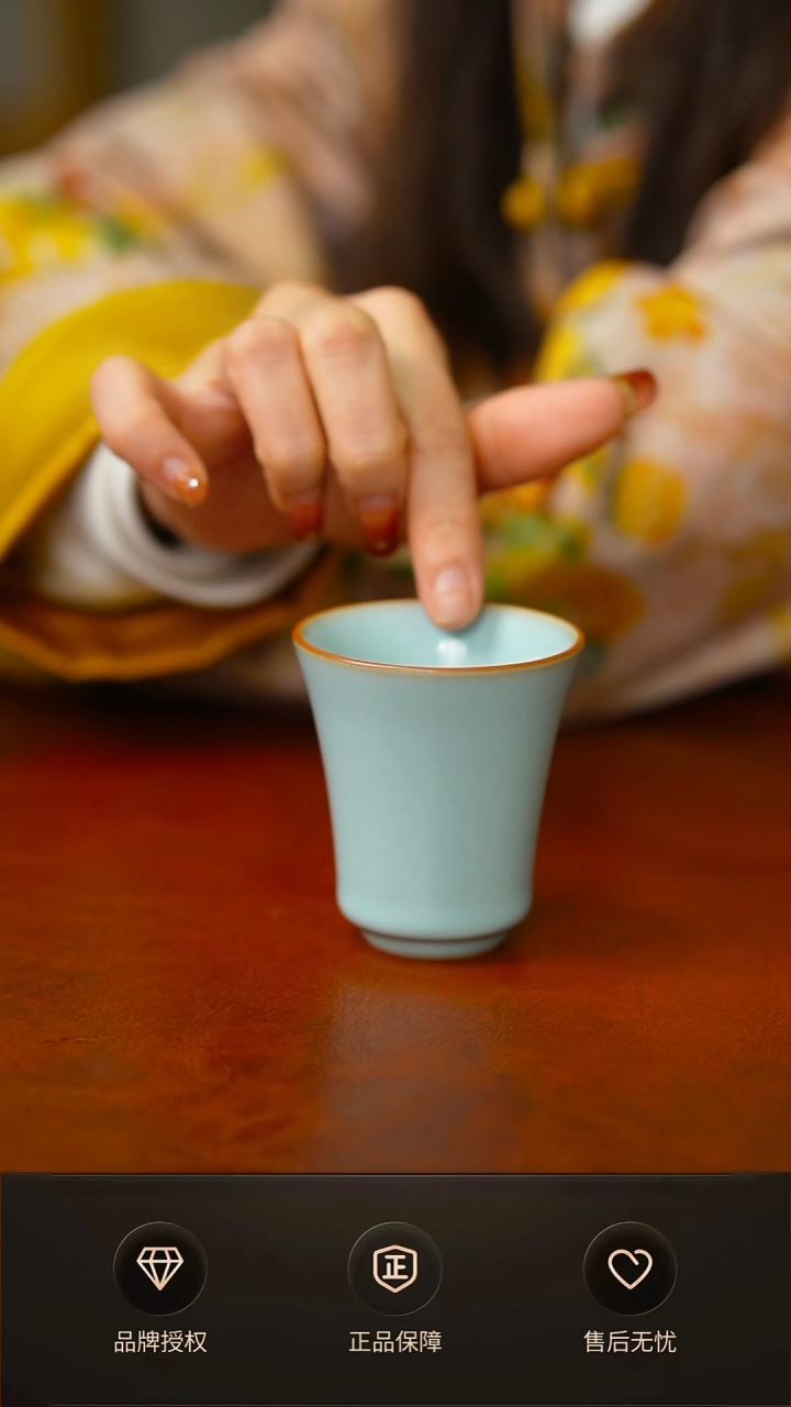 其他一级天青闻香杯 礼盒