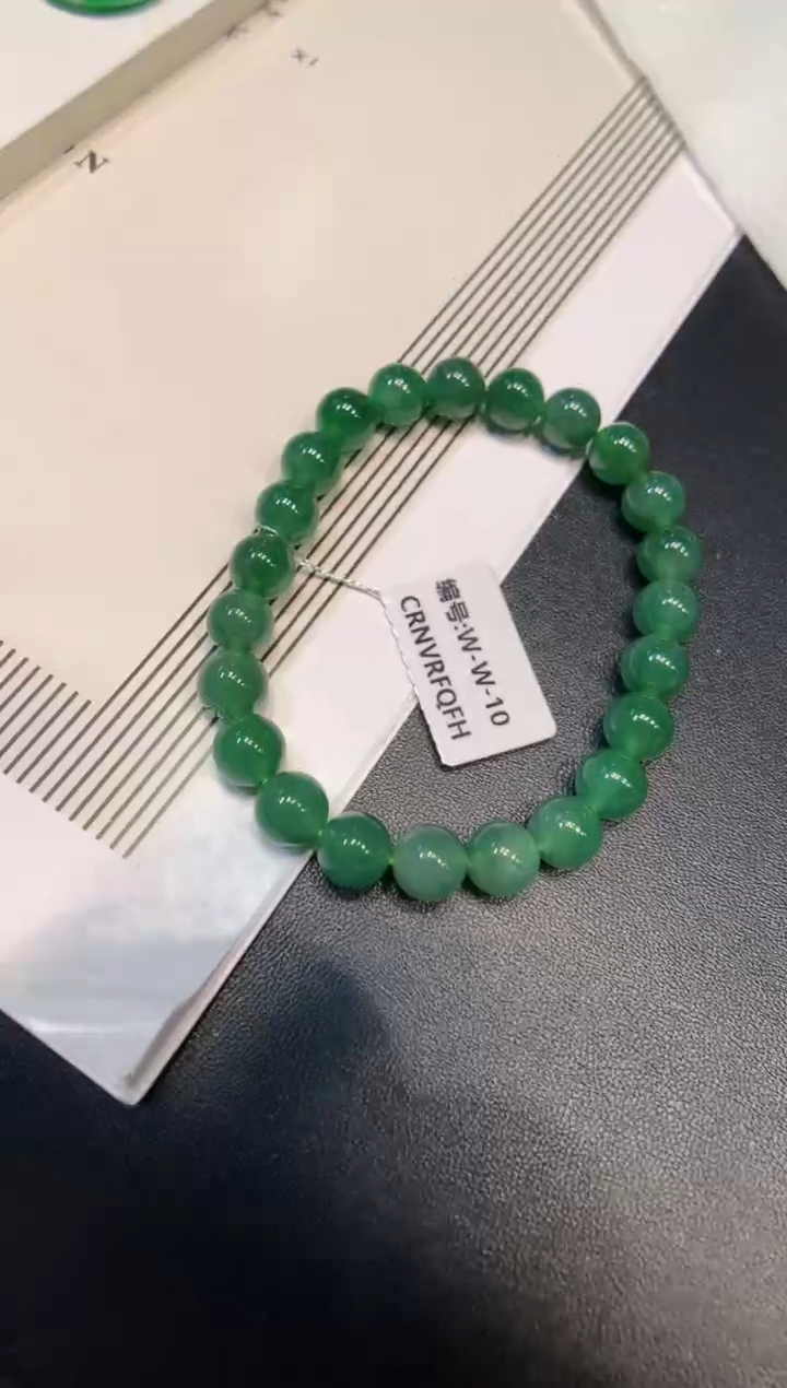 未镶嵌手串翡翠手串