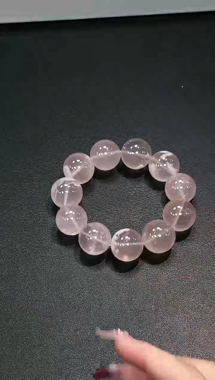 【闪购商品】水晶手串未镶嵌40g多样性发其一/1条19mm默认微瑕