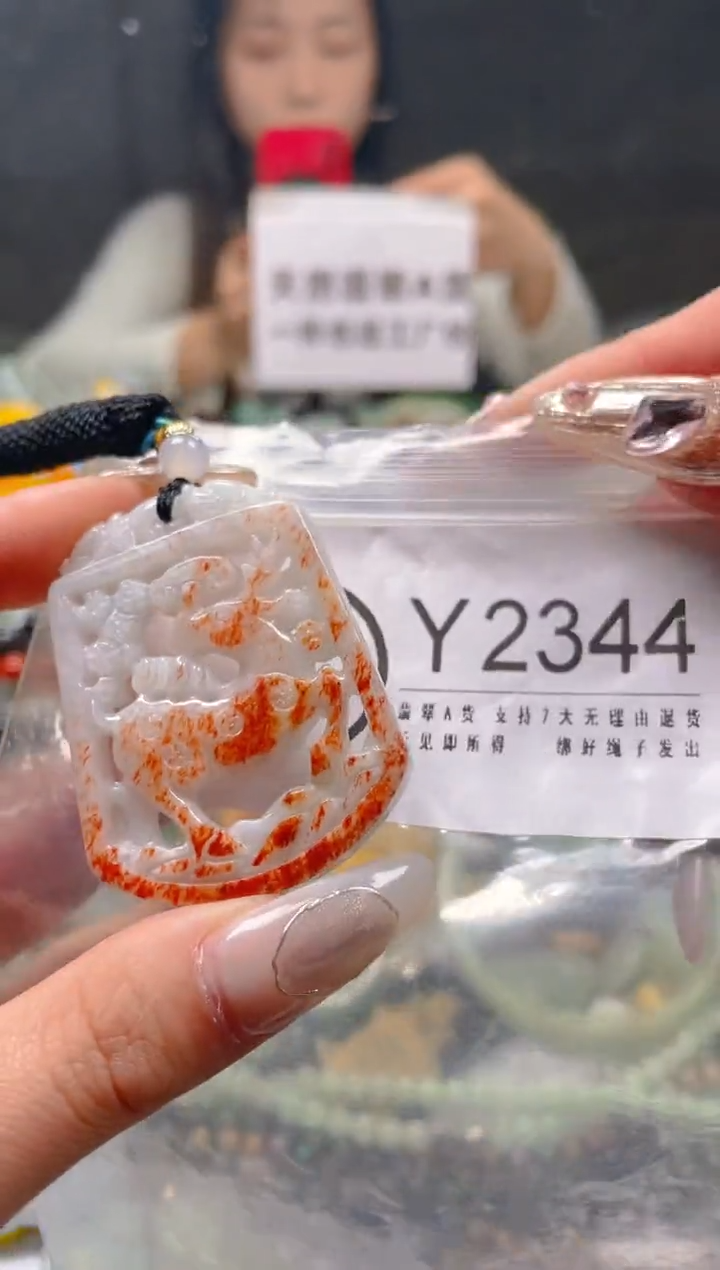 【闪购商品】翡翠颈饰未镶嵌/Y/翡翠A货一图一物