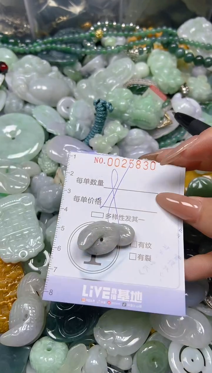 【闪购商品】翡翠颈饰未镶嵌闪购0025830