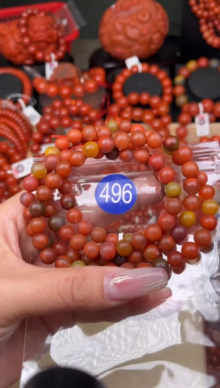 【闪购商品】南红玛瑙珠宝奇石未镶嵌496-7+